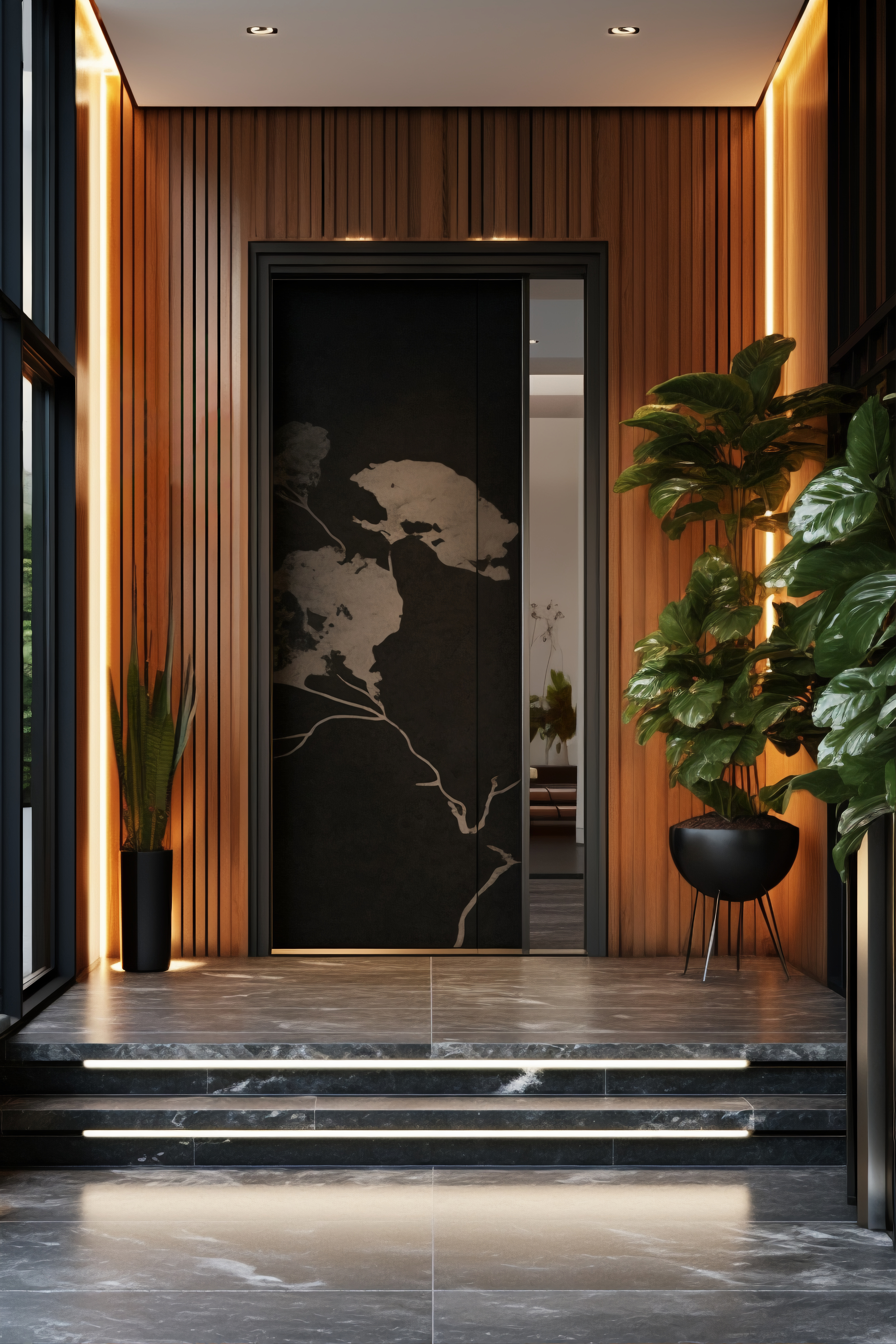 Eleganckie wnętrze apartamentu